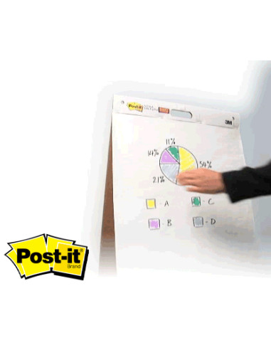 PACK 2 BLOCS DE REUNIONES POST-IT AUTOADHESIVO