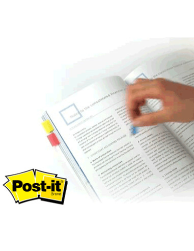 PACK 3 DISPENSADORES POST-IT INDEX RÍGIDOS 254x381mm