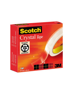 CINTA ADHESIVA SCOTCH CRYSTAL 19mm x 66m