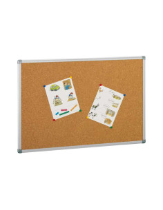 TABLERO DE CORCHO FAIBO MARCO DE ALUMINIO 100x200cm