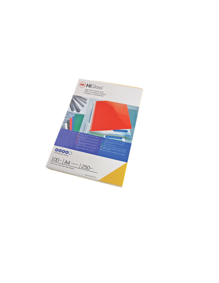 PACK 100 CUBIERTAS GBC CROMO