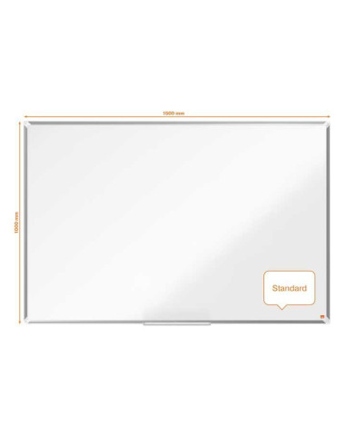 PIZARRA BLANCA NOBO PREMIUM PLUS 150x100cm ACERO LACADO
