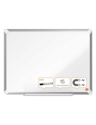 PIZARRA BLANCA NOBO PREMIUM PLUS 60x45cm ACERO LACADO