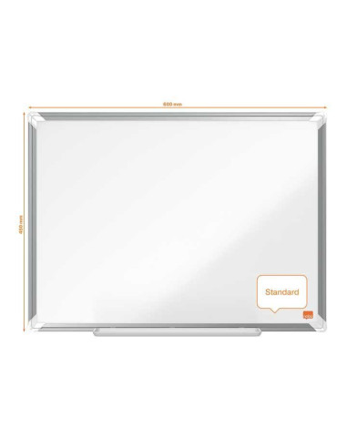 PIZARRA BLANCA NOBO PREMIUM PLUS 60x45cm ACERO LACADO