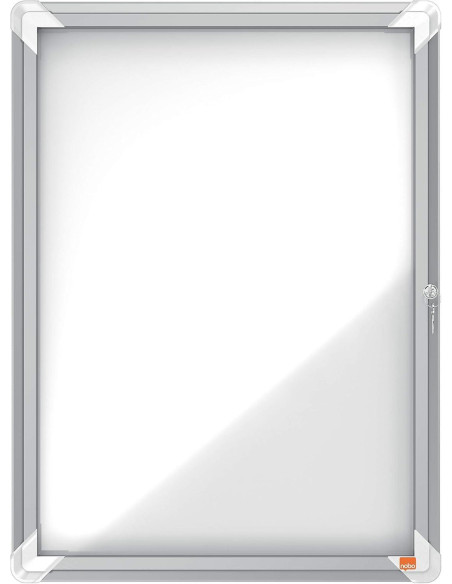 VITRINA NOBO CON FONDO DE METAL 69x53cm