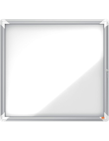 VITRINA NOBO CON FONDO DE METAL 69x75cm