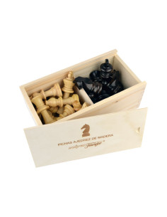 FICHAS DE AJEDREZ FOURNIER N4 DE MADERA