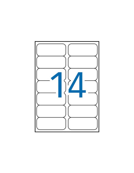 CAJA 20h ETIQUETAS APLI POLIÉSTER 991x381mm PARA EXTERIOR