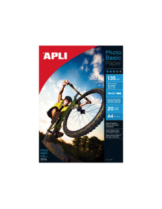 CARPETA 20h PAPEL APLI PHOTOBASIC 140gr