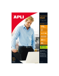 PAQUETE 20h PAPEL APLI MATT QUALITY 170gr