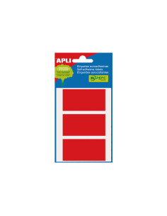 BOLSA 5h ETIQUETAS RECTANGULARES APLI 30x67mm