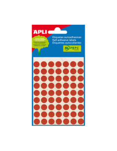 BLÍSTER 5h ETIQUETAS APLI Ø 13mm