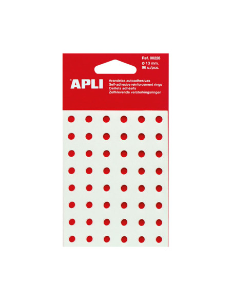 BOLSA 96 ARANDELAS APLI AUTOADHESIVAS