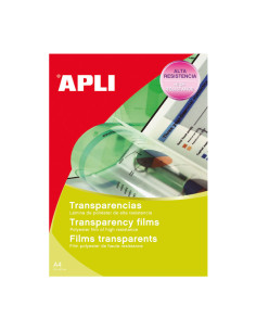 CAJA 100h TRANSPARENCIAS APLI PARA FOTOCOPIADORA 2 CARAS