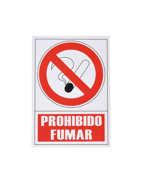 PLACA NORMALIZADA ARCHIVO 2000 PVC PROHIBIDO FUMAR