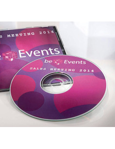 CAJA 100h ETIQUETAS AVERY PARA CD INKJETLÁSER Ø117 mm 2