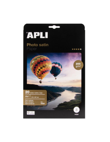 PACK 20h APLI FOTOGRÁFICO PHOTO SATIN 200gr