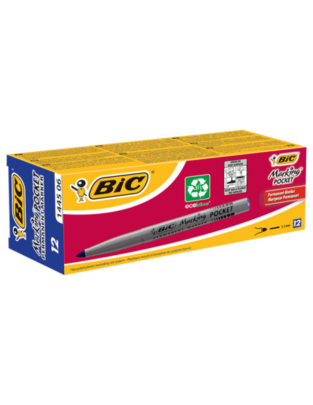 MARCADOR PERMANENTE BIC MARKING FINE