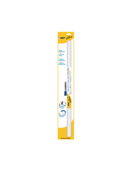 ROLLO AUTOADHESIVO BIC VELLEDA 67x100cm