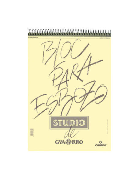 BLOC 100h ESBOZO CANSON CON ESPIRAL A3