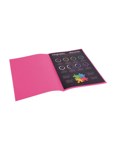 PACK 100 SUBCARPETAS EXACOMPTA ROCKS 80