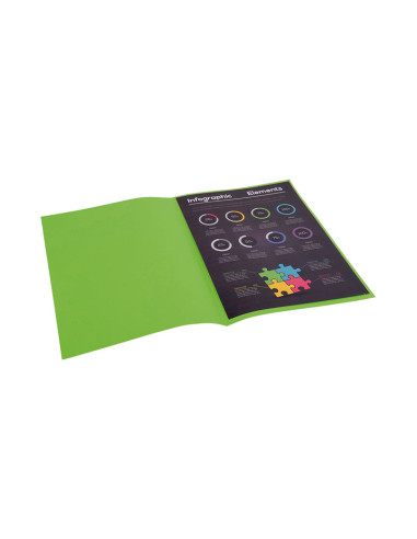 PACK 100 SUBCARPETAS EXACOMPTA ROCKS 80