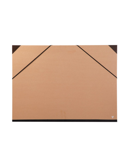 CARPETA DIBUJO KRAFT CLAIREFONTAINE A2 52X72CM