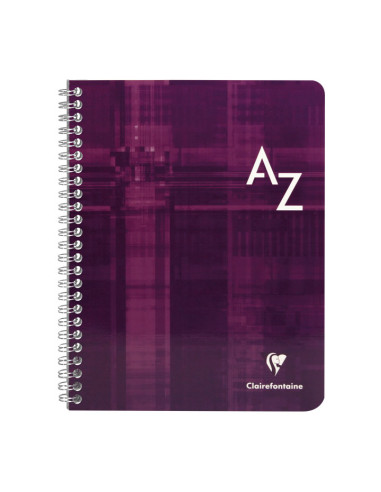 íNDICE A-Z CLAIREFONTAINE CON ESPIRAL 170x220