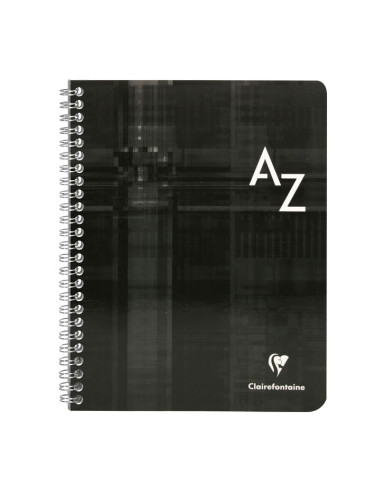 íNDICE A-Z CLAIREFONTAINE CON ESPIRAL 170x220