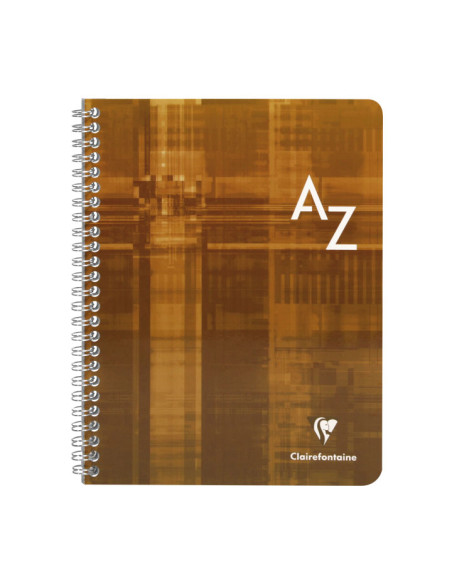 íNDICE A-Z CLAIREFONTAINE CON ESPIRAL 170x220