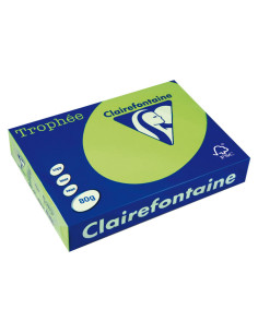 PAQUETE 500h PAPEL TROPHÉE CLAIREFONTAINE A4 FLUORESCENTE