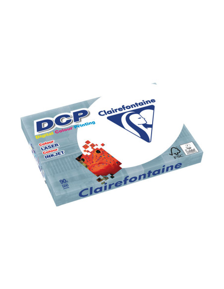PAQUETE 500h PAPEL CLAIREFONTAINE DCP 90gr A3