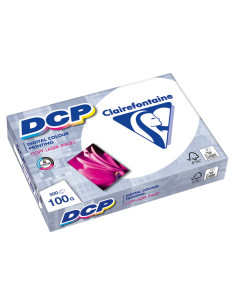 PAQUETE 500h PAPEL CLAIREFONTAINE DCP 100gr A4