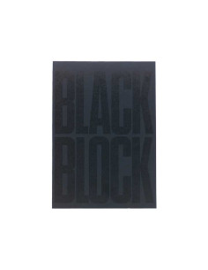 BLOC DE NOTAS 70h EXACOMPTA BLACK BLOCK 5x5 A4
