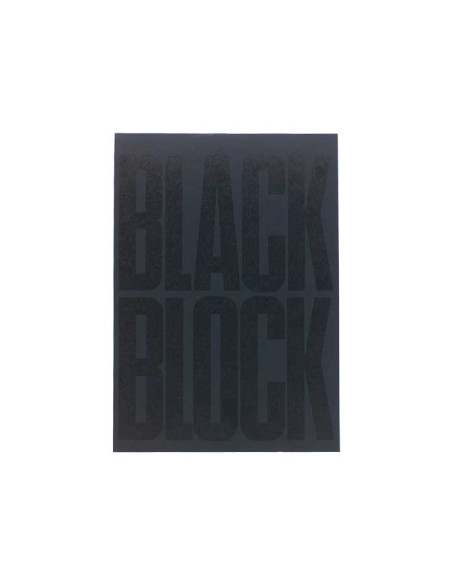 BLOC DE NOTAS 70h EXACOMPTA BLACK BLOCK HORIZONTAL A4