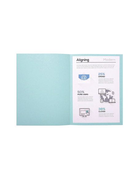 PACK 100 SUBCARPETAS EXACOMPTA FOREVER 170