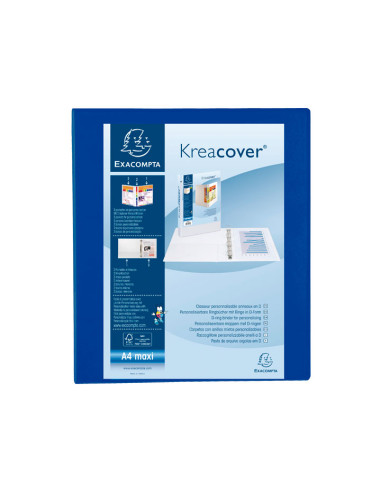 CARPETA EXACOMPTA PERSONALIZABLE KREA COVER 4-25mm