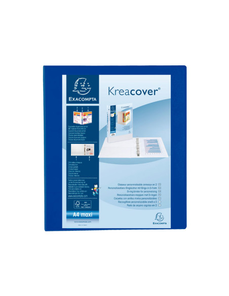 CARPETA EXACOMPTA PERSONALIZABLE KREA COVER 4-25mm