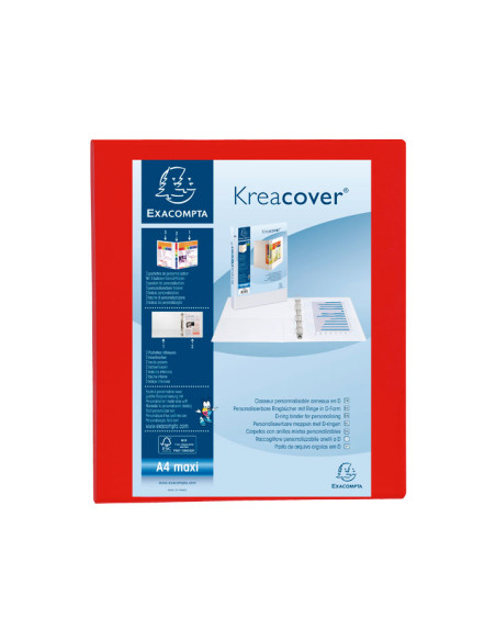 CARPETA EXACOMPTA PERSONALIZABLE KREA COVER 4-25mm