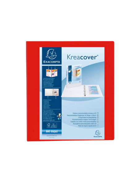 CARPETA EXACOMPTA PERSONALIZABLE KREA COVER 4-40mm
