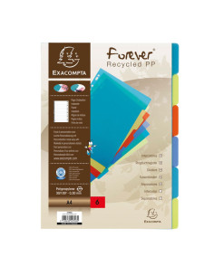 SEPARADORES EXACOMPTA FOREVER 6 POSICIONES