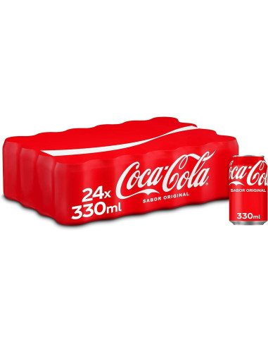 PACK 24 LATAS COCA COLA 33cl