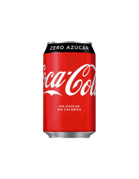 PACK 24 LATAS COCA COLA ZERO 33cl