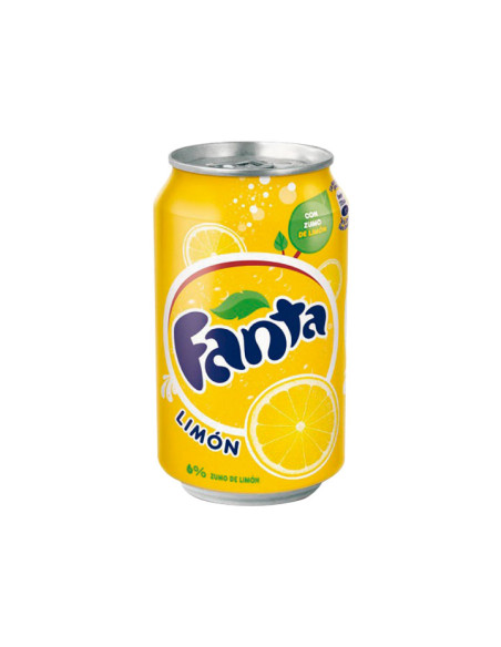 PACK 24 LATAS FANTA DE LIMÓN 33cl