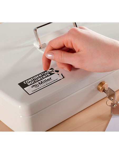 ETIQUETAS ADHIMPRAVERY A4 BLANCA SEGURIDAD CROMOS LASER CAJA 20h 635x339 mm 480 udsL6146