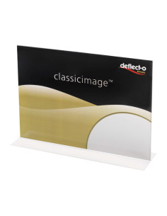 EXPOSITOR DEFLECTO EN T A5 HORIZONTAL