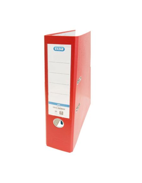 ARCHIVADOR palanca ELBA FORRADO PP RADO TOP F 80mm ROJO 1095803