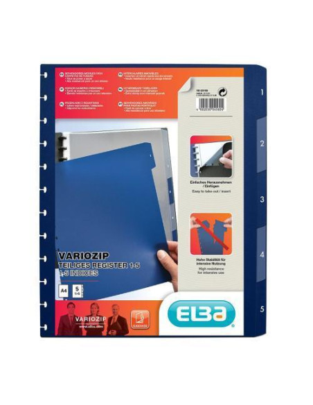 SEPARADORES ELBA VARIO ZIP 5 POSICIONES