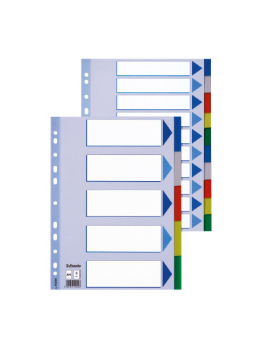 SEPARADORES ESSELTE 10 POSICIONES A4