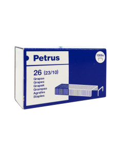 CAJA 1000 GRAPAS PETRUS MOD26 2310